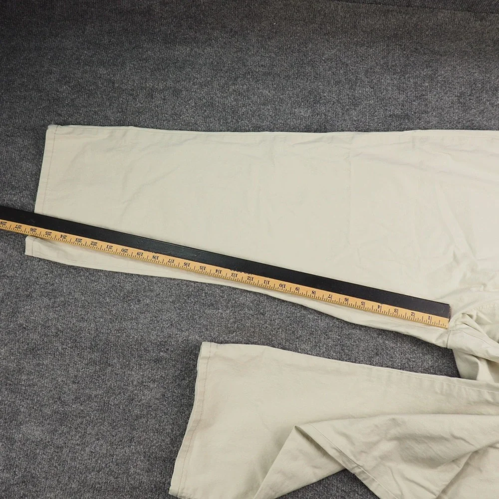 Polo Ralph Lauren Chino Pants Mens 40x32 Stretch Classic Fit Beige Solid Preppy